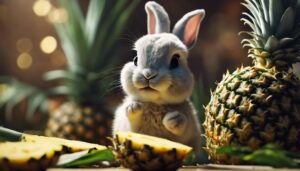 rabbits pineapple and diet